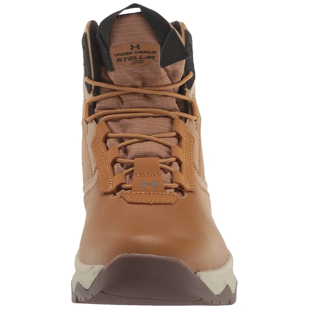 Under Armour Stellar G2 Tactical Boots Men's Size 10.5 Brown Military Waterproof - Picture 2 of 8